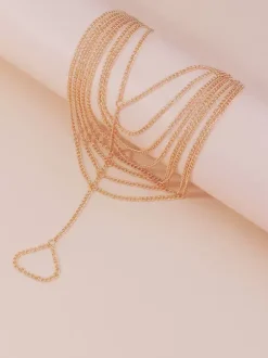Bracelet de Cheville Métal Plage Bijoux Femme Adulte Accessoires