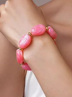 Bracelet rond style européen pour adulte et fille bijou décontracté au quotidien