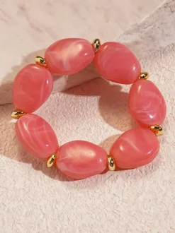 Bracelet rond style européen pour adulte et fille bijou décontracté au quotidien