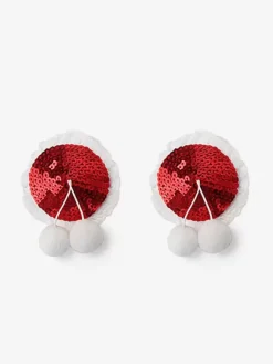 Cache-Tétons De Noël À Paillettes Rouges Pour Costume Sexy