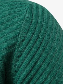 Cardigan Homme Pull Maille Col Rond Automne Hiver Vert Abricot