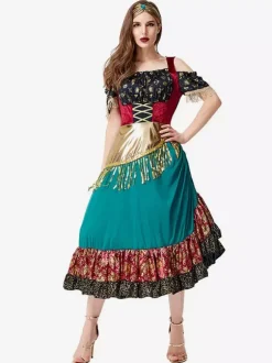Carnaval Costumes Gitane Flamenco Danse