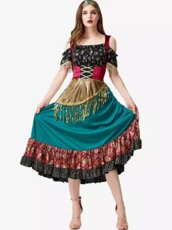 Carnaval Costumes Gitane Flamenco Danse