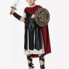 Carnaval Costumes Halloween Guerrier Romain Ancien Set Costumes de Fête
