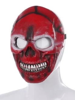 Carnaval Masque Effrayant Halloween Pour Les Accessoires De Costumes De Mascarade En Plastique Pour Enfants