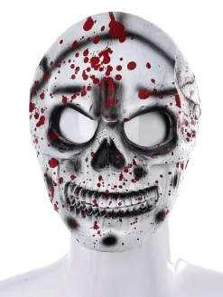 Carnaval Masque Effrayant Halloween Pour Les Accessoires De Costumes De Mascarade En Plastique Pour Enfants