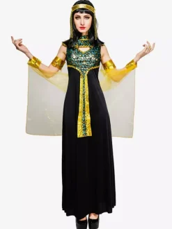 Carnaval Costumes Halloween Cléopâtre Femme Robe de Fête