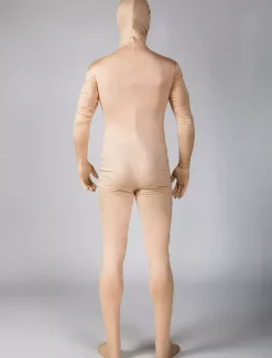 Catsuit Beige Déguisements Halloween Lycra Spandex Unisexe Zentai Costume