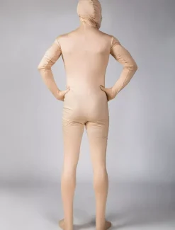 Catsuit Beige Déguisements Halloween Lycra Spandex Unisexe Zentai Costume