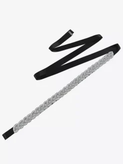 Ceinture de mariée Ceinture en diamant argenté