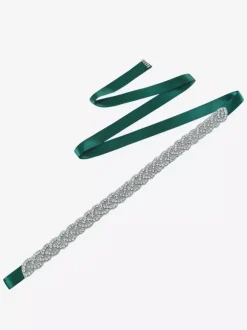 Ceinture de mariée Ceinture en diamant argenté