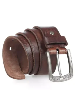 Ceinture homme en cuir ceinture marron clair