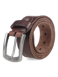 Ceinture homme en cuir ceinture marron clair
