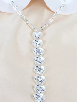Chaîne de poitrine en métal bijoux de vacances pour femmes
