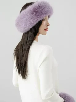 Chapeau Casquettes Femmes Pratiques En Fausse Fourrure