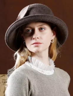 Chapeau de laine rétro Arcs Royal Accessoires cheveux Femmes Vintage Headpieces Déguisements Halloween
