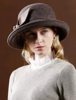 Chapeau de laine rétro Arcs Royal Accessoires cheveux Femmes Vintage Headpieces Déguisements Halloween
