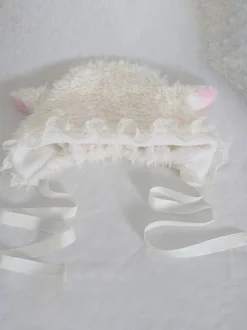 Chapeau de lolita rose volant dentelle accessoire dentelle dentelle polyester lolita chapeau