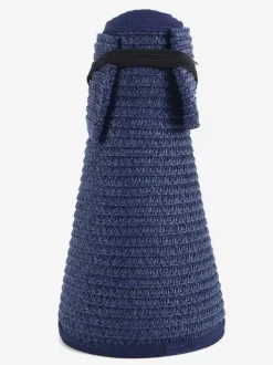 Chapeau de paille de plage vide protection solaire d'été chapeau de soleil pliable à large bord 2026