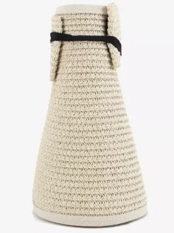 Chapeau de paille de plage vide protection solaire d'été chapeau de soleil pliable à large bord 2026