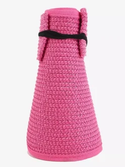 Chapeau de paille de plage vide protection solaire d'été chapeau de soleil pliable à large bord 2026