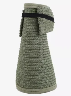 Chapeau de paille de plage vide protection solaire d'été chapeau de soleil pliable à large bord 2026