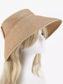 Chapeau de paille de plage vide protection solaire d'été chapeau de soleil pliable à large bord 2026