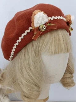 Chapeau Rococo Style Lolita Volants N艙uds Accessoire Polyester Lolita