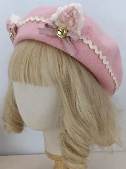 Chapeau Rococo Style Lolita Volants N艙uds Accessoire Polyester Lolita