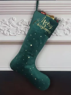 Chaussette Cadeau Arbre Accessoires Sabin de Noël Décoration Noël
