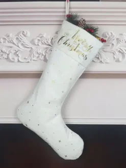 Chaussette Cadeau Arbre Accessoires Sabin de Noël Décoration Noël