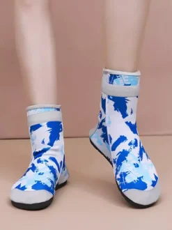 Chaussettes de plage unisexes imprimées et antidérapantes pour l'été 2026