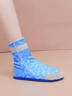Chaussettes de plage unisexes imprimées et antidérapantes pour l'été 2026