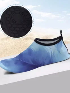 Chaussettes de plage unisexes à imprimé aquarelle 2026