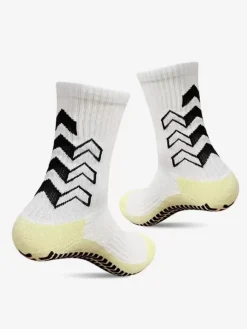 Chaussettes De Sport Épaisses Basket-Ball Bleues Respirantes Lot De 3 Paires Adultes Enfants Entraînement