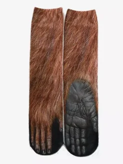 Chaussettes de yoga unisexes amusantes imprimées en 3D avec des animaux montantes jusqu'aux genoux