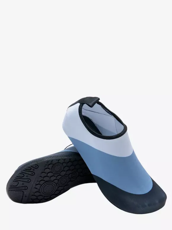 Chaussettes de plage imprimées avec semelle antidérapante pour femme 2026