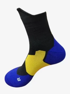 Chaussettes De Sport Épaisses Basket-Ball Sport Entraînement Blanches Respirantes Lot De 3 Paires Adultes Enfants