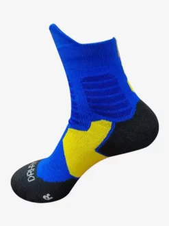 Chaussettes De Sport Épaisses Basket-Ball Sport Entraînement Blanches Respirantes Lot De 3 Paires Adultes Enfants