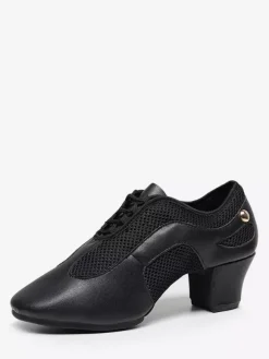 Chaussures de danse de salon pour femme à talons épais
