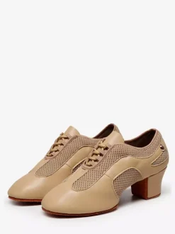 Chaussures de danse de salon pour femme à talons épais