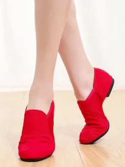 Chaussures De Danse Jazz Femme Camel Chaussures De Danse