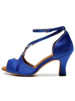 Chaussures de danse latine Chaussures de danse rouge