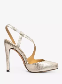 Chaussures de soirée à talons hauts et à lanières pour femmes