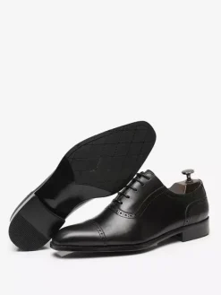 Chaussures habillées pour homme Chaussures de mariage Oxford en cuir à bout carré fantastiques