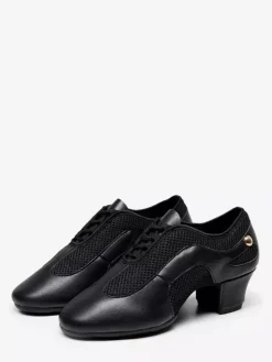 Chaussures de danse de salon pour femmes à talons épais