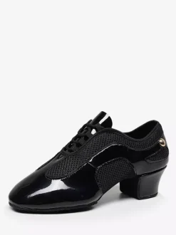 Chaussures de danse de salon pour femmes à talons épais