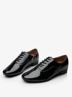 Chaussures de danse de salon à talon épais pour homme