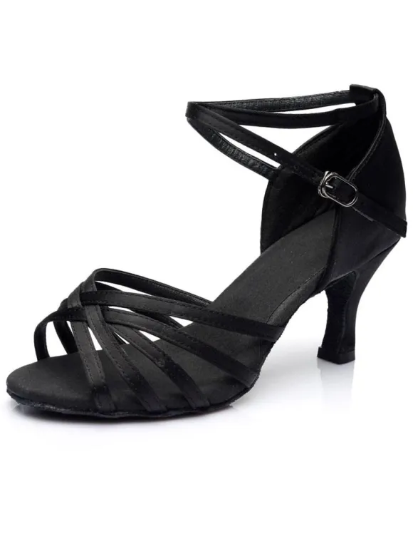 Chaussures de danse salsa et latines noir