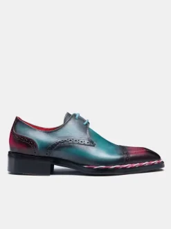 Chaussures de mariage à lacets faites main Debby pour hommes